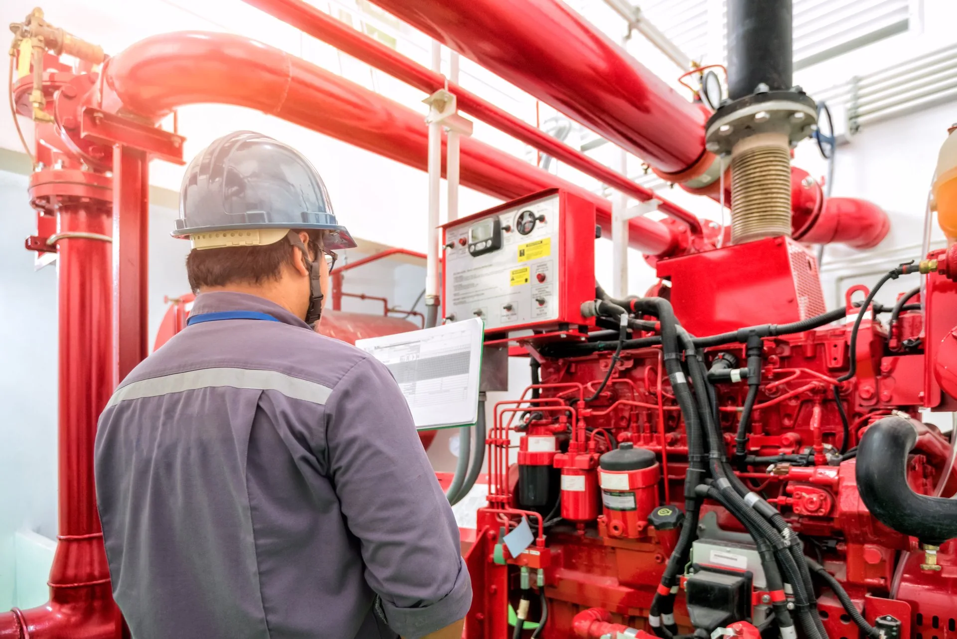 Avtomatik yanğınsöndürmə (sulu, qazlı və köpüklü) sistemləri